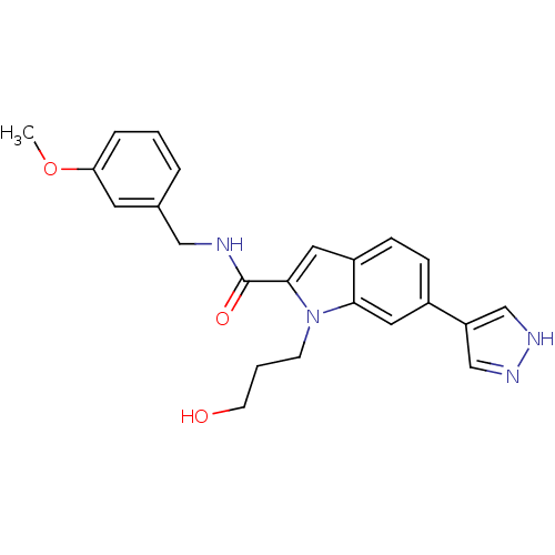 Chemical structure of BindingDB Monomer ID 50358696