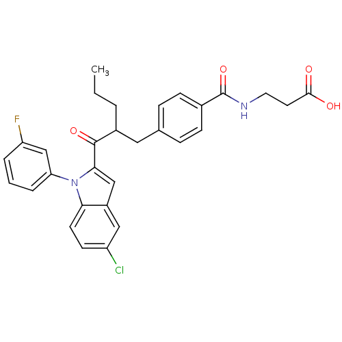 Chemical structure of BindingDB Monomer ID 50358821