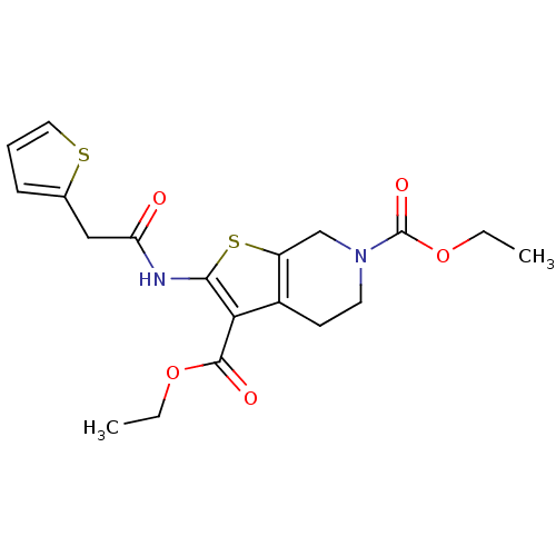 Chemical structure of BindingDB Monomer ID 50358828