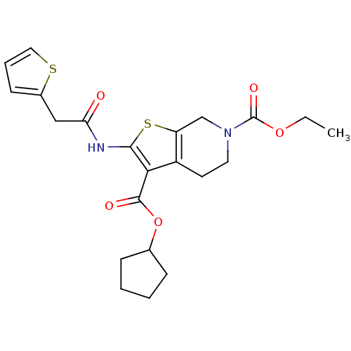 Chemical structure of BindingDB Monomer ID 50358829