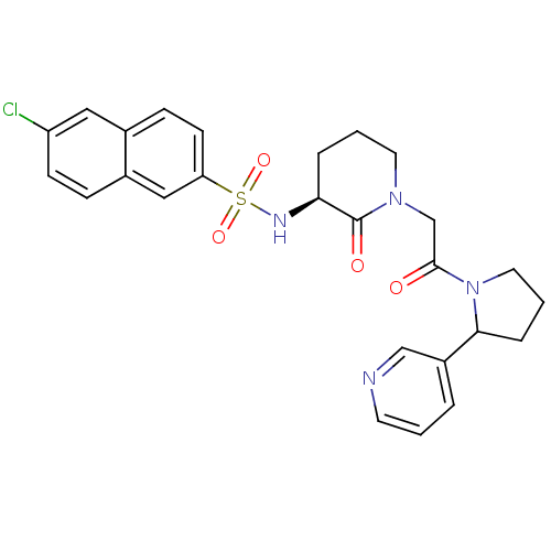 Chemical structure of BindingDB Monomer ID 50358874