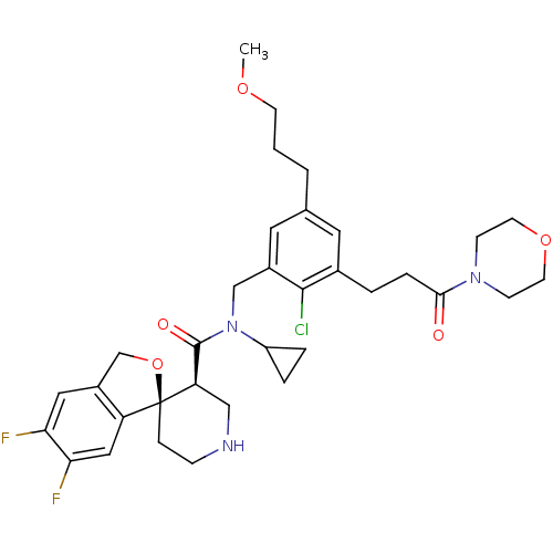 Chemical structure of BindingDB Monomer ID 50359195