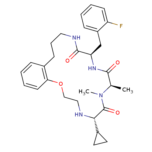 Chemical structure of BindingDB Monomer ID 50359233
