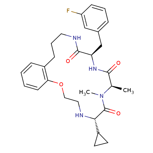 Chemical structure of BindingDB Monomer ID 50359234