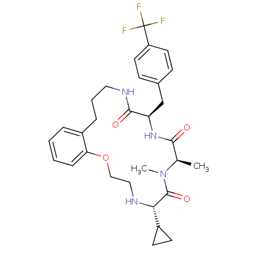 Chemical structure of BindingDB Monomer ID 50359236
