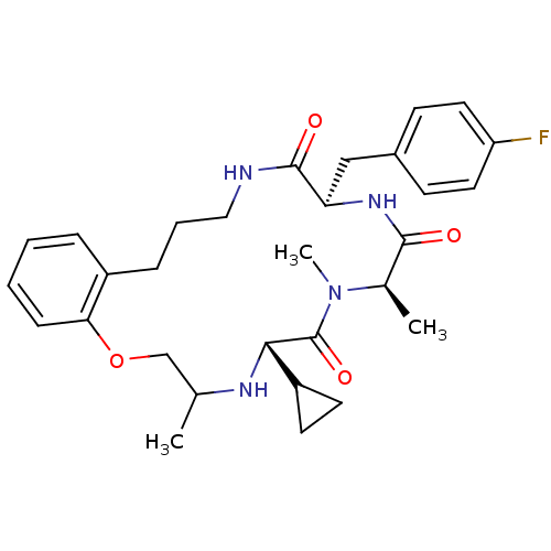 Chemical structure of BindingDB Monomer ID 50359247