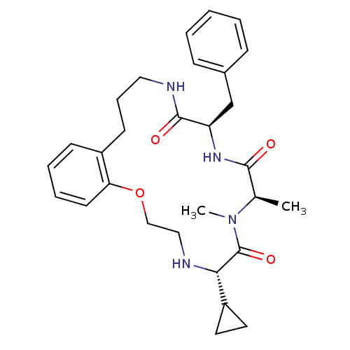 Chemical structure of BindingDB Monomer ID 50359259