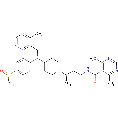 Chemical structure of BindingDB Monomer ID 50359462