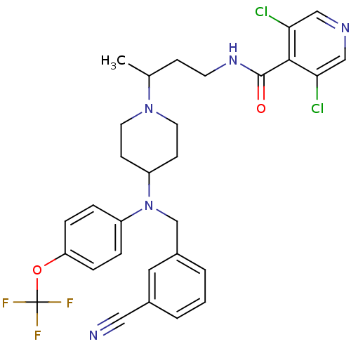 Chemical structure of BindingDB Monomer ID 50359465