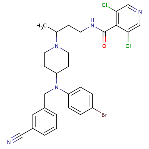 Chemical structure of BindingDB Monomer ID 50359468