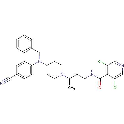 Chemical structure of BindingDB Monomer ID 50359474