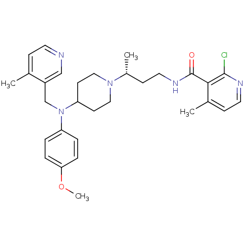 Chemical structure of BindingDB Monomer ID 50359489