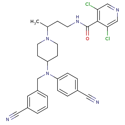 Chemical structure of BindingDB Monomer ID 50359493