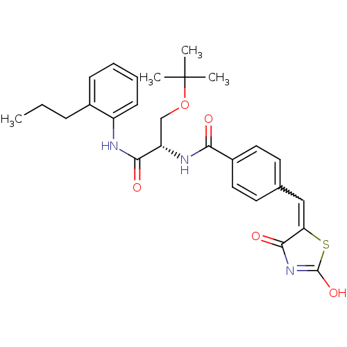 Chemical structure of BindingDB Monomer ID 50359681