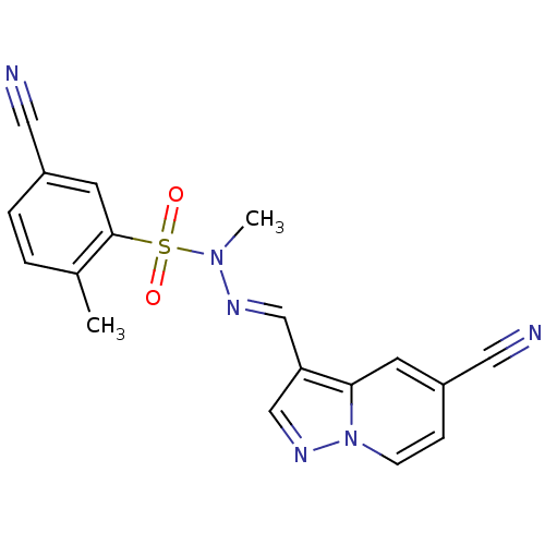 Chemical structure of BindingDB Monomer ID 50360073