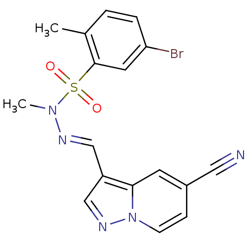 Chemical structure of BindingDB Monomer ID 50360079