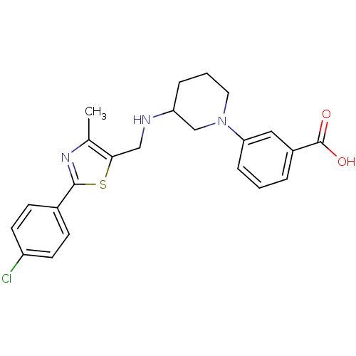 Chemical structure of BindingDB Monomer ID 50360734