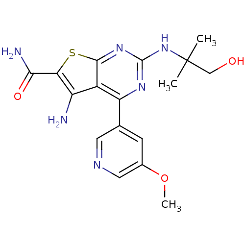 Chemical structure of BindingDB Monomer ID 50360769