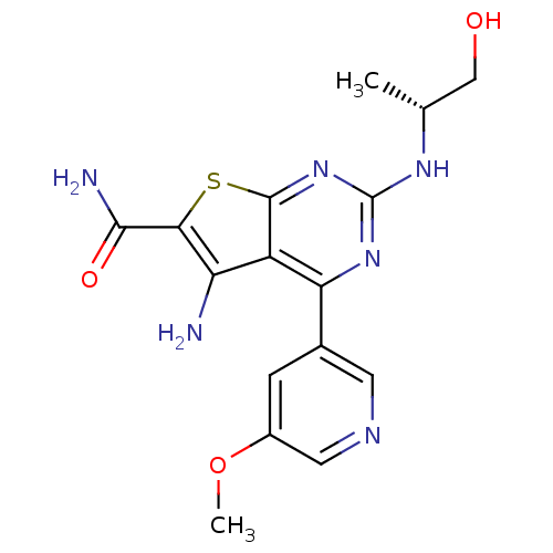 Chemical structure of BindingDB Monomer ID 50360770