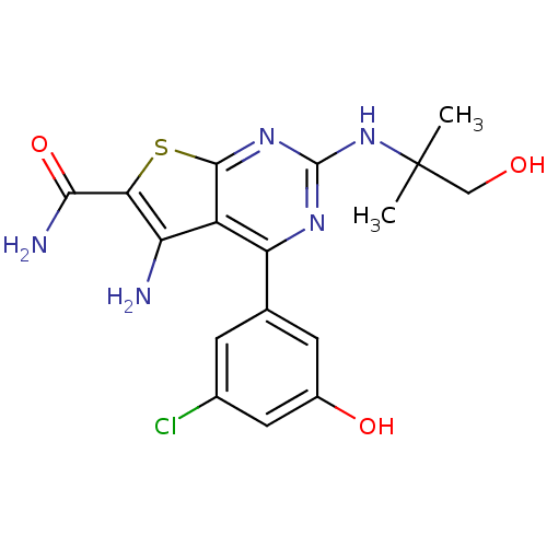 Chemical structure of BindingDB Monomer ID 50360774