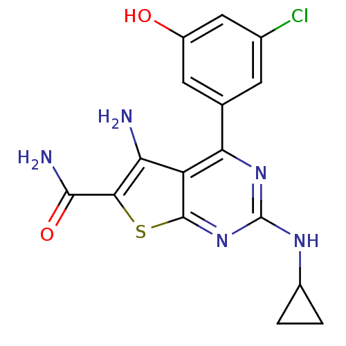 Chemical structure of BindingDB Monomer ID 50360782
