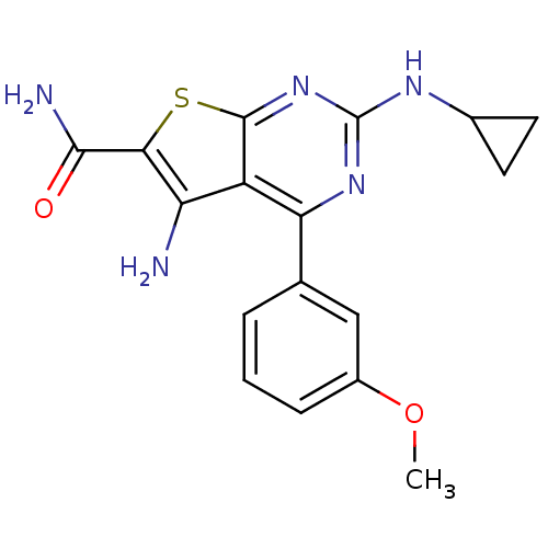 Chemical structure of BindingDB Monomer ID 50360783