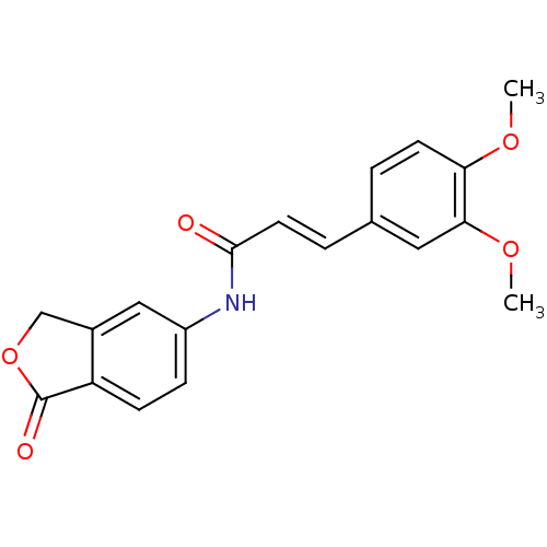 Chemical structure of BindingDB Monomer ID 50361240