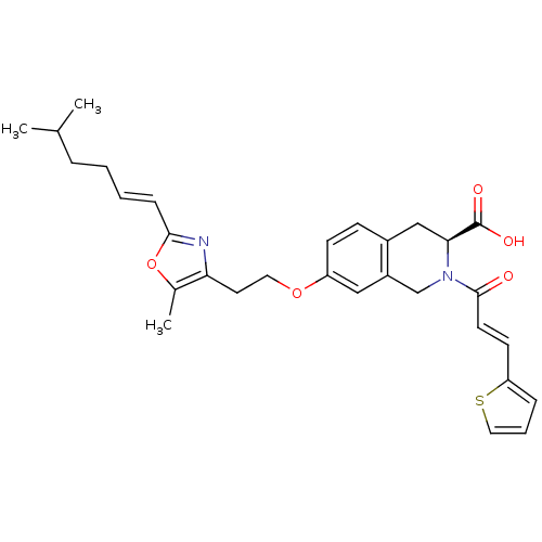 Chemical structure of BindingDB Monomer ID 50361276