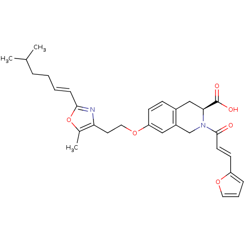 Chemical structure of BindingDB Monomer ID 50361277
