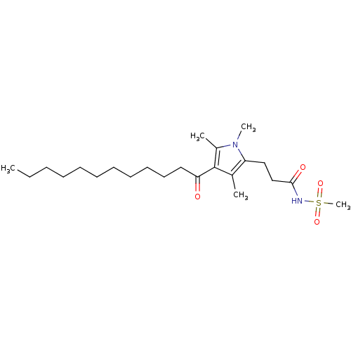 Chemical structure of BindingDB Monomer ID 50361332