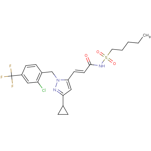 Chemical structure of BindingDB Monomer ID 50361337