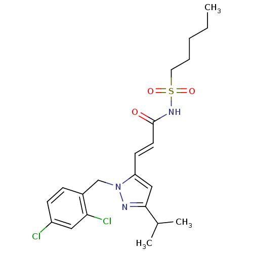 Chemical structure of BindingDB Monomer ID 50361341