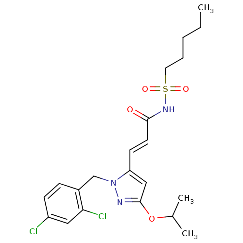 Chemical structure of BindingDB Monomer ID 50361343