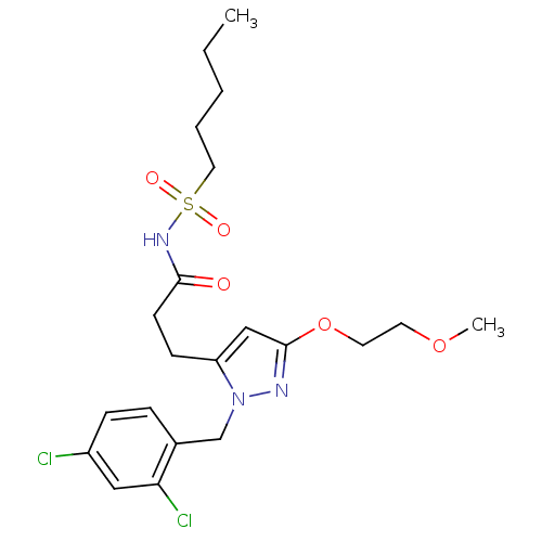 Chemical structure of BindingDB Monomer ID 50361349