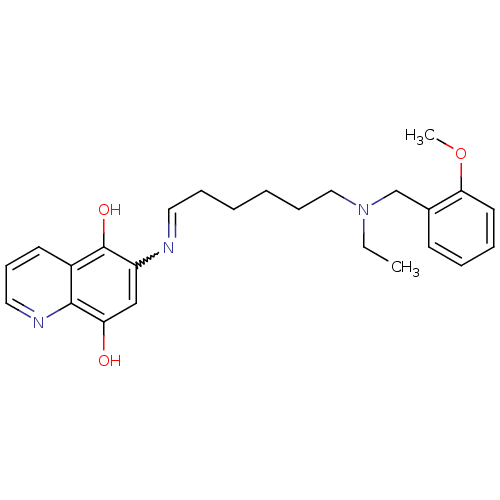 Chemical structure of BindingDB Monomer ID 50361663