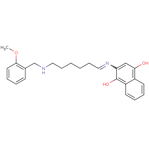 Chemical structure of BindingDB Monomer ID 50361666