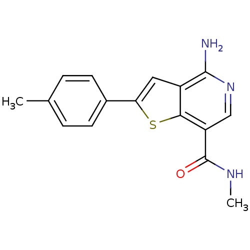 Chemical structure of BindingDB Monomer ID 50361817
