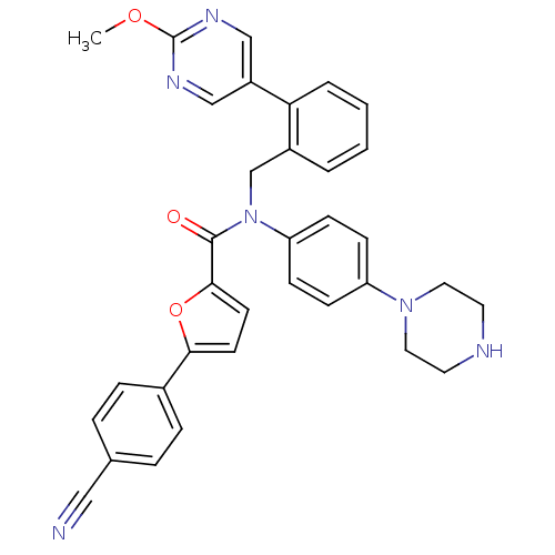 Chemical structure of BindingDB Monomer ID 50362134