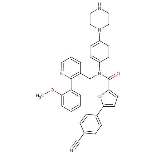 Chemical structure of BindingDB Monomer ID 50362136