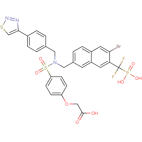 Chemical structure of BindingDB Monomer ID 50362191