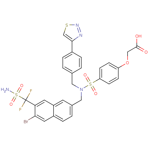Chemical structure of BindingDB Monomer ID 50362193