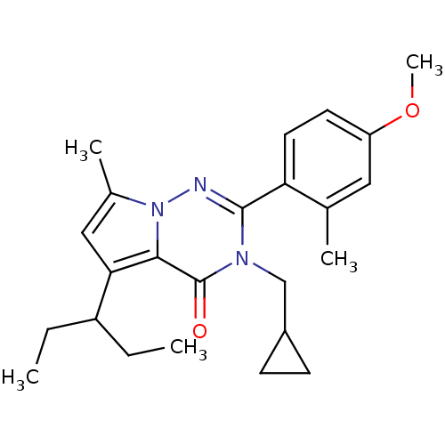 Chemical structure of BindingDB Monomer ID 50362291