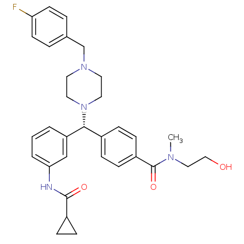 Chemical structure of BindingDB Monomer ID 50362293