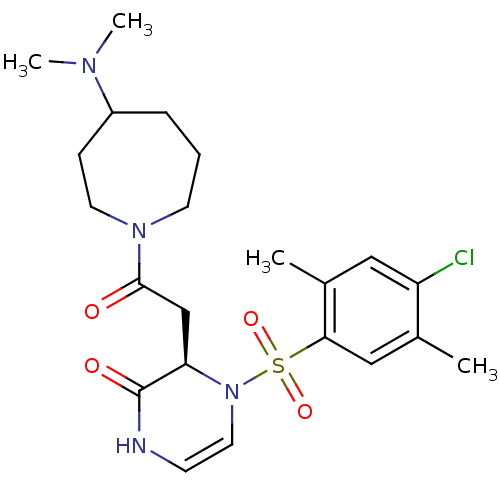 Chemical structure of BindingDB Monomer ID 50362317