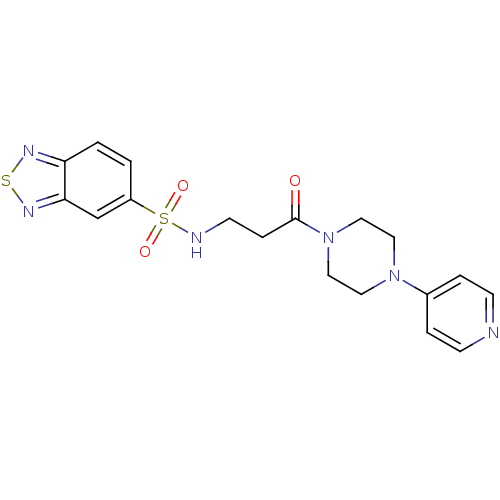 Chemical structure of BindingDB Monomer ID 50362390