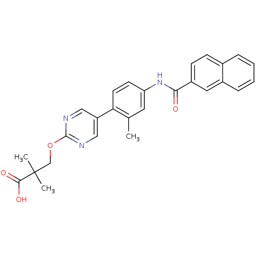 Chemical structure of BindingDB Monomer ID 50362669