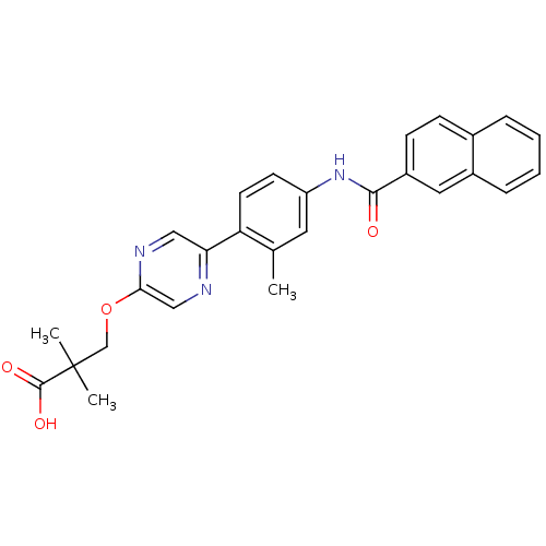 Chemical structure of BindingDB Monomer ID 50362670