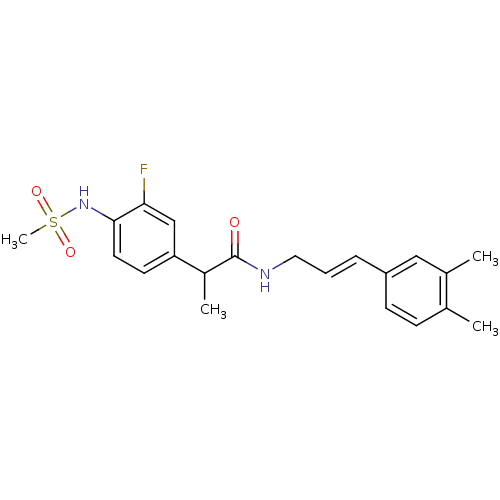 Chemical structure of BindingDB Monomer ID 50362789