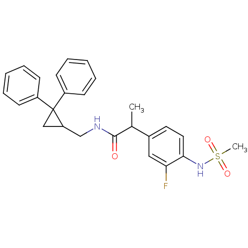 Chemical structure of BindingDB Monomer ID 50362797