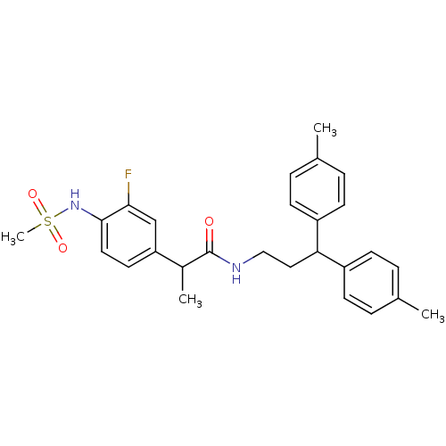 Chemical structure of BindingDB Monomer ID 50362799